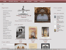 Tablet Screenshot of libridorgano.it